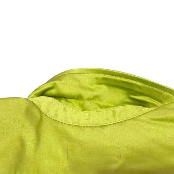 ๐
Liv a Little * ๐ Green Sz Small Denim-like Button jacket technical 98% Cotton - Picture 10 of 12
